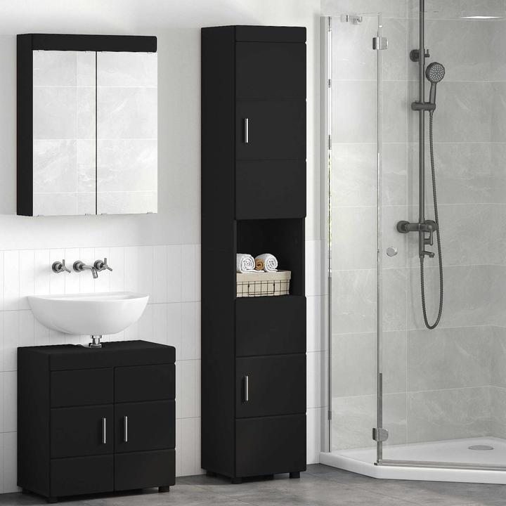 Produktbild vidaXL Badezimmerschrank (31.50 x 37 x 203 cm)