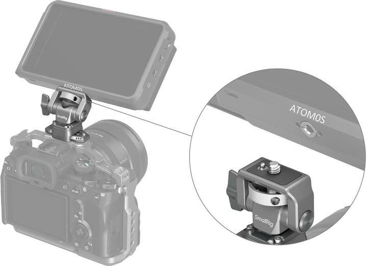 Actual product image SmallRig HawkLock H21 quick release monitor mount