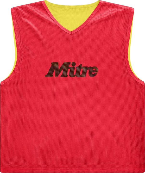 Actual product image Mitre Mens Pro Logo Reversible Training Bib