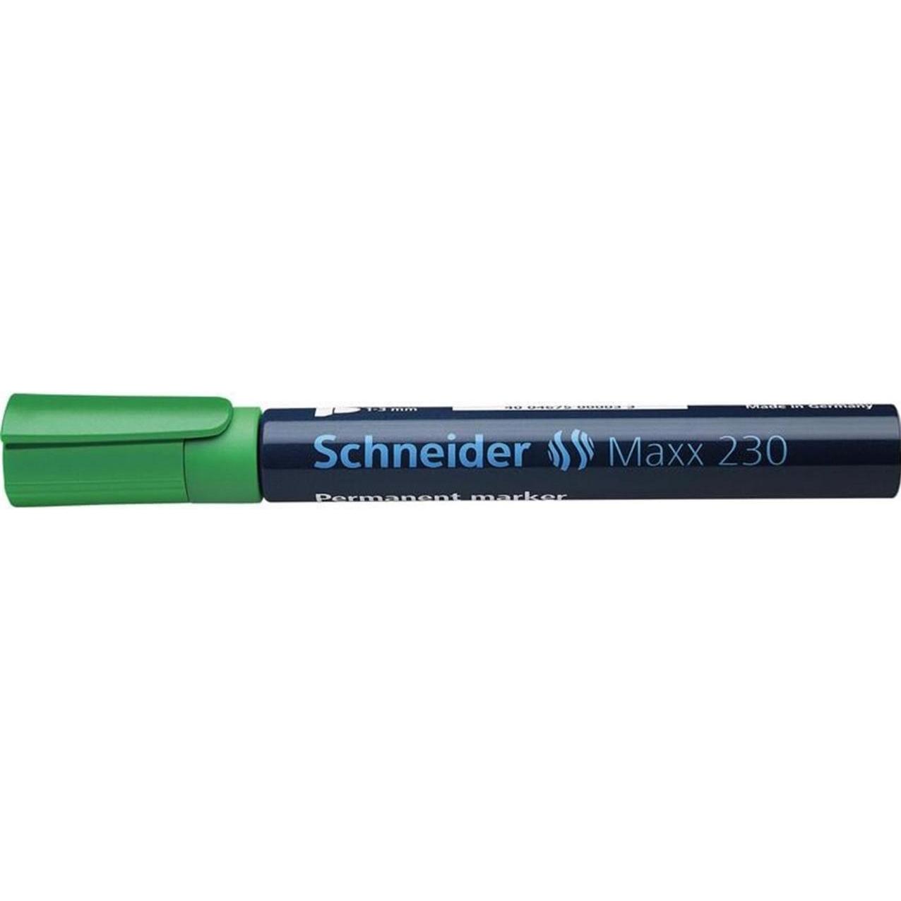 Schneider, Marker, Permanentmarker Maxx 230 Strichstärke: 1-3 mm Schreibfarbe: grün (Grün, 3 mm, 1 x)