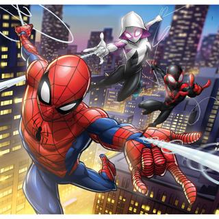 Productafbeelding Clementoni Spiderman puzzel 3x48st. (48 onderdelen)