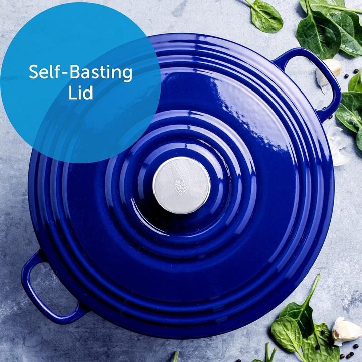 Immagine prodotto BK Braadpan Bourgogne 28 cm Blu Reale (Padella per friggere, Pirofila + casseruola, Ghisa)
