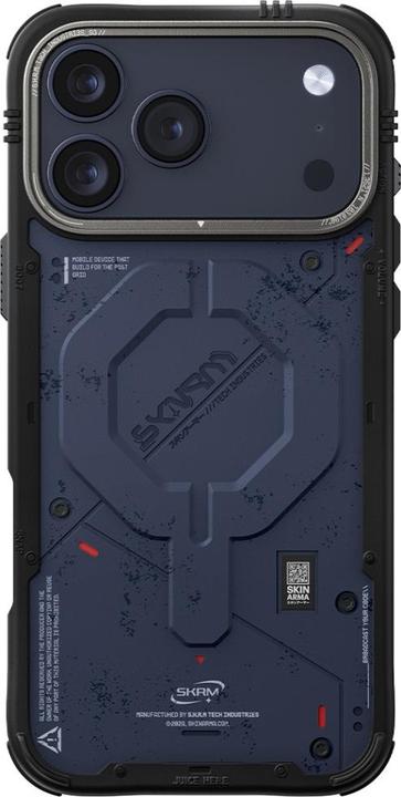 Actual product image Etuui Etui Skinarma Vigor MagSafe do iPhone 17 Pro Max niebieski (Apple iPhone 17 Pro Max)
