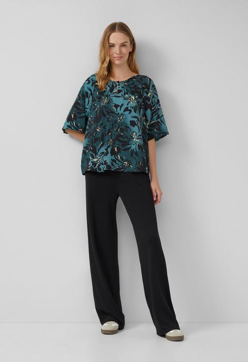 Produktbild S.Oliver Bluse Strukturierte Bluse aus Viskosemix mit Raffung (44)