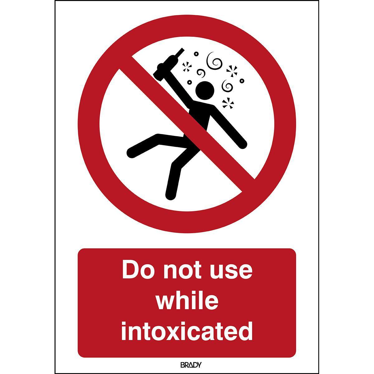 Brady, Etiketten, ISO Safety Sign - Not for