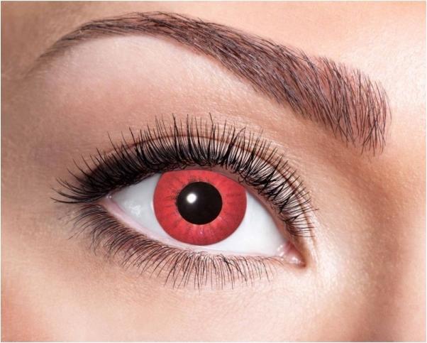 Actual product image Bach Optic Red contact lenses (Red)