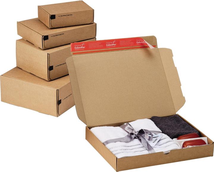 Produktbild Colompac Versandkarton ® 2 Innenmasse: 14 x 4,3 x 10,1 cm (B x H x T) Karton braun (1 x)