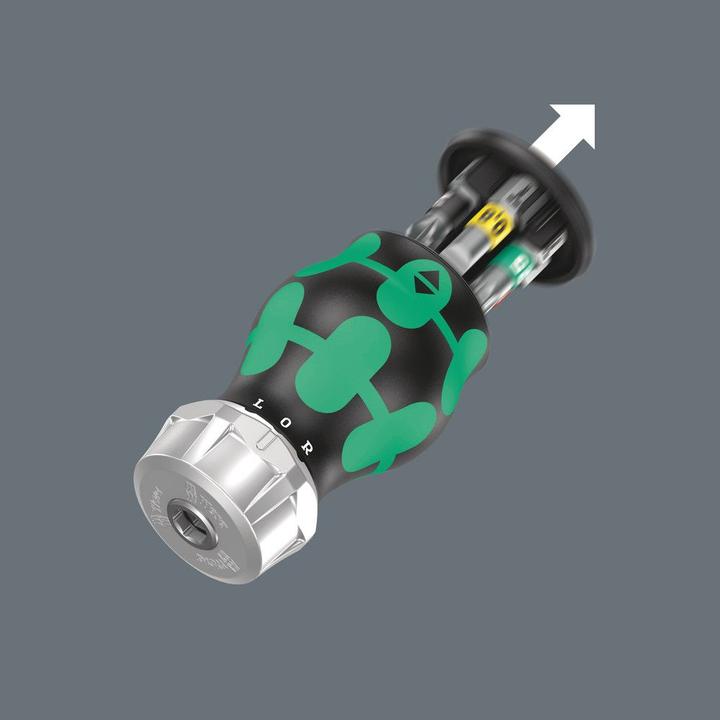 Actual product image Wera Kraftform Kompakt Stubby Magazin RA 2 (TX25, 25mm, PH1, PZ1, 2 mm)
