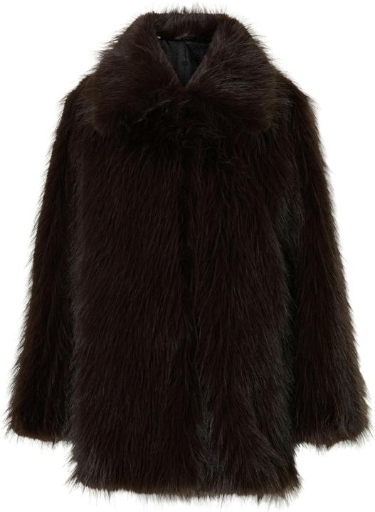 Selected Faux Fur Mantel