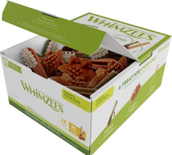 Produktbild Whimzees Variety Box (Adult, 28 Stk., 840 g)