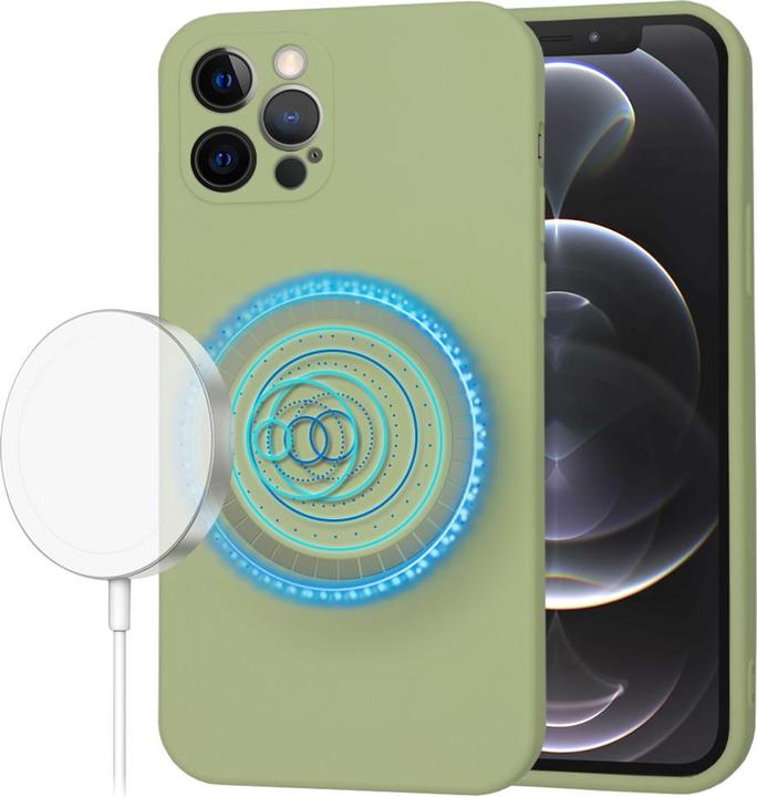 Actual product image Techsuit - SoftFlex MagSafe - iPhone 12 Pro - Matcha (Apple iPhone 12 Pro)