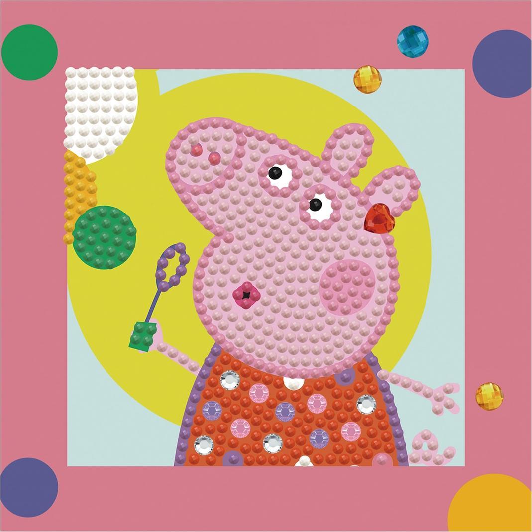 Thumbnail - Diamond Dotz Diamond Painting Peppa Pig Seifenblasen