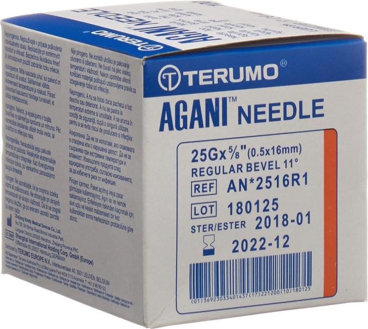 Immagine prodotto Terumo Aga monouso 25G 0,5x16mm ora 100