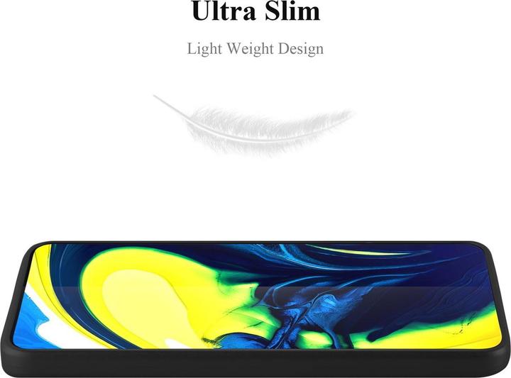 Actual product image Cadorabo TPU Matt Metallic Cover (Samsung Galaxy A80)