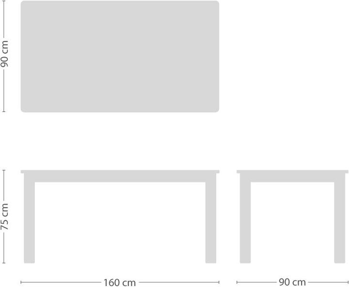 Actual product image JanKurtz Cana (160 x 90 x 75 cm)