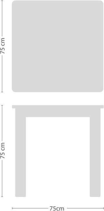 Actual product image JanKurtz Cana (75 x 75 x 75.5 cm)