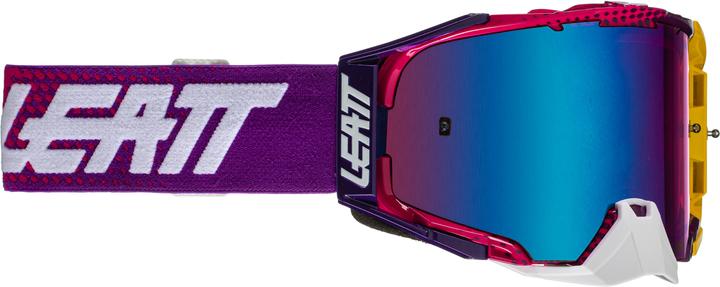 Actual product image Leatt Velocity 6.5 goggles (Purple-blue-red, Purple-blue-red)