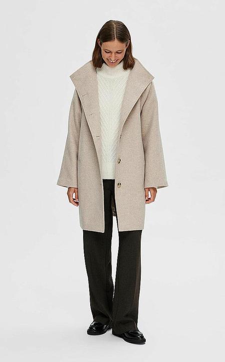 Actual product image Selected Elegant wool coat