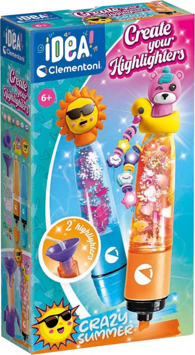 Produktbild Clementoni Idea Textmarker selbst gestalten – Crazy Summer