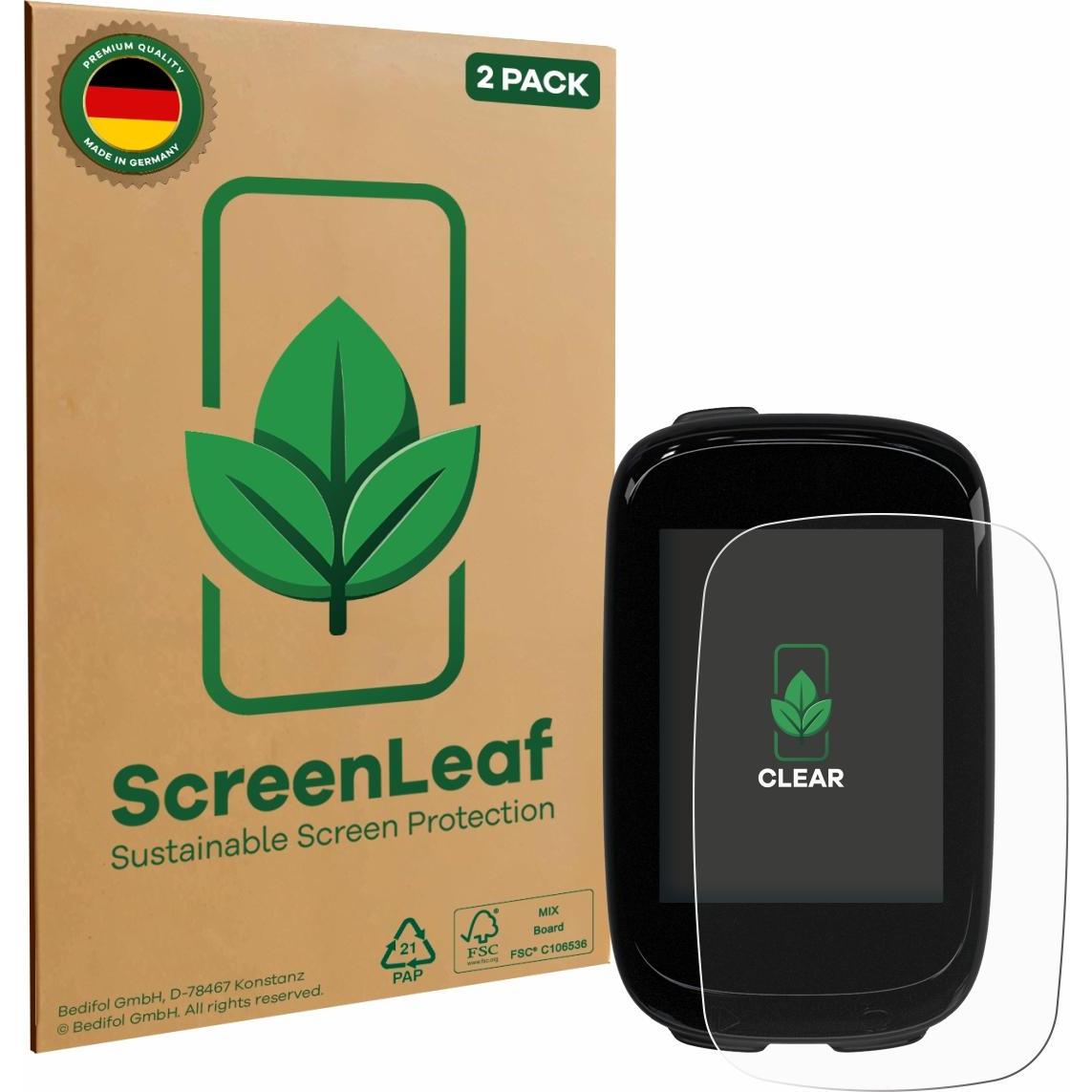 ScreenLeaf Pellicola protettiva, Proteggi Schermo Sostenibili, Clear, Antigraffio, Pellicola protettiva