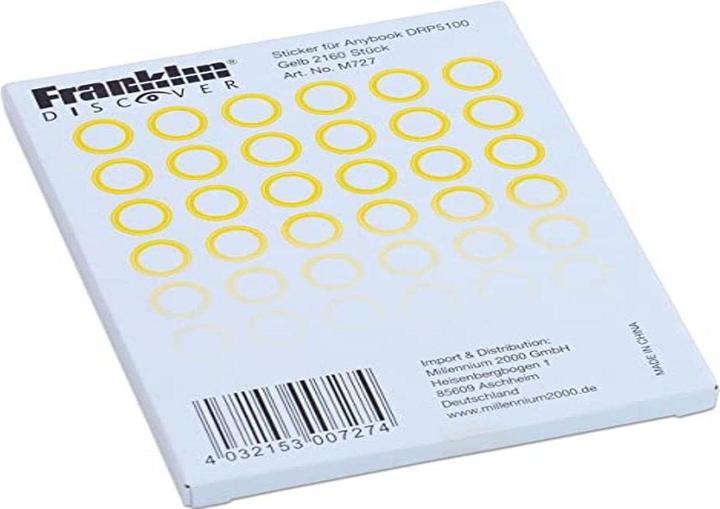 Produktbild Franklin Anybook Sticker