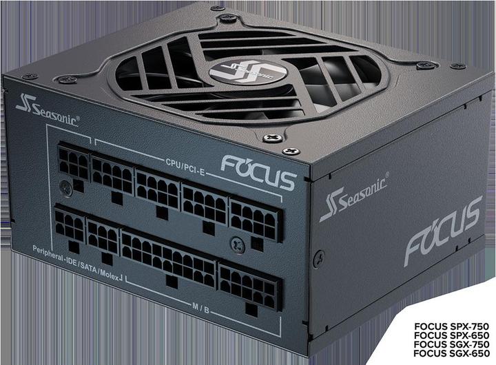 Actual product image Seasonic Focus SGX (750 W)