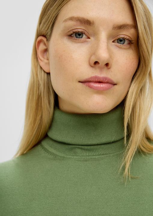 Produktbild s.Oliver Strickpullover Strickpullover aus Viskosemix (46)