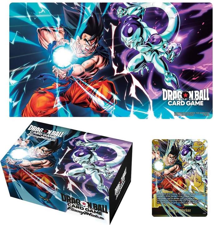 Produktbild Dragon Ball Fusion Wrold Accessories Set 01 - Son Goku vs Frieza EN (Englisch, Box Set & Collection)