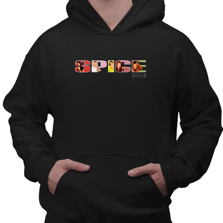 Immagine prodotto Spice Girls Felpa con cappuccio con logo unisex per adulti (S)