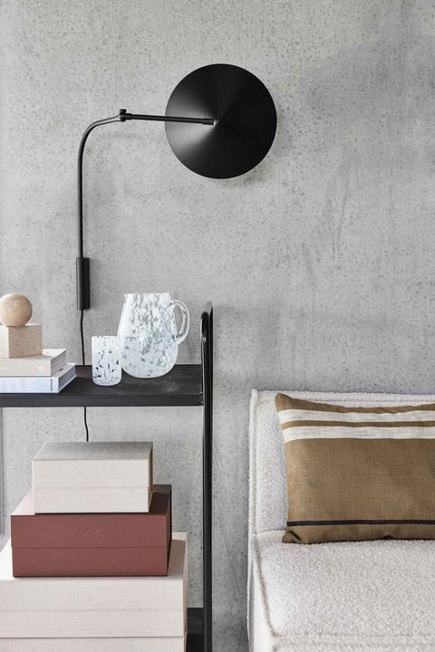 Produktbild OYOY Living Living - Kasa Wall Lamp - Black (L300707) (E27)