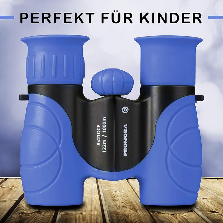 Produktbild Promora Fernglas-Set für Kinder mit Lupe & Kompass (8 x, 21 mm)