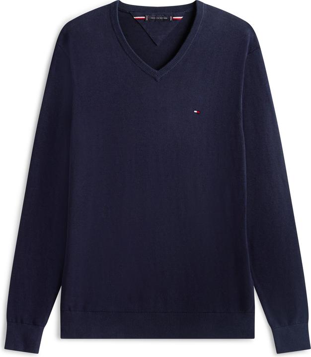 Tommy Hilfiger Essential Cotton V Neck (S)