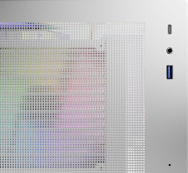 Image du produit LC-Power Bo?tier Micro-ATX 717W white USB3.2/Audio,sans alimentation (ATX, mATX, Mini-ITX)