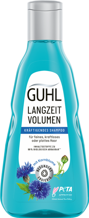 Guhl Langzeit Volumen Shampoo kräftigend (250 ml, Flüssiges Shampoo)
