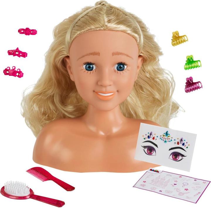 Theo Klein STS - Frisierkopf "Sara" mit Face Gems