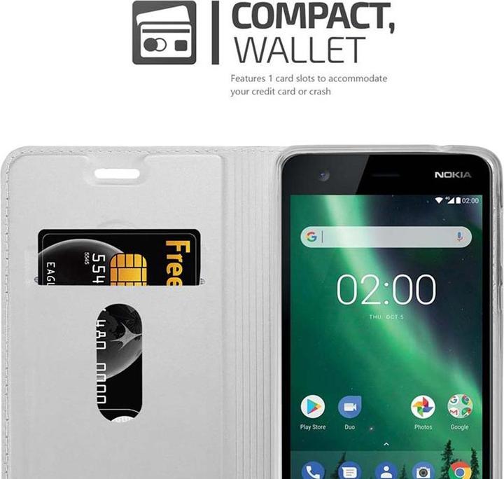 Actual product image Cadorabo Book Classy Style Cover (Nokia 2)