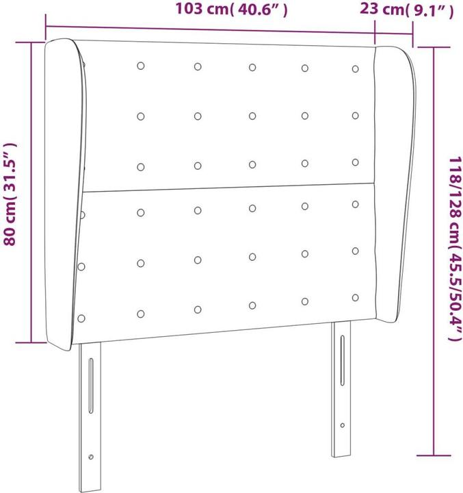 Produktbild VidaXL Olova (103 x 23 x 128 cm)