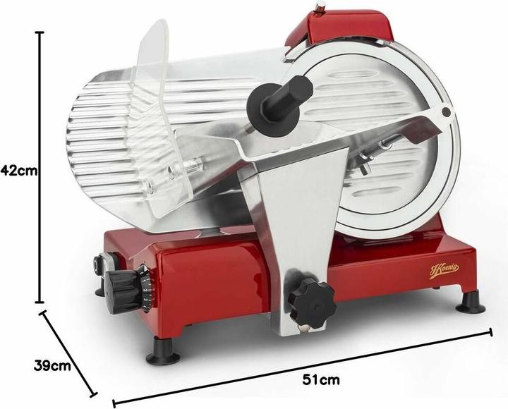 Actual product image H.Koenig Koenig - MSX254 - Professionele Vleessnijmacne