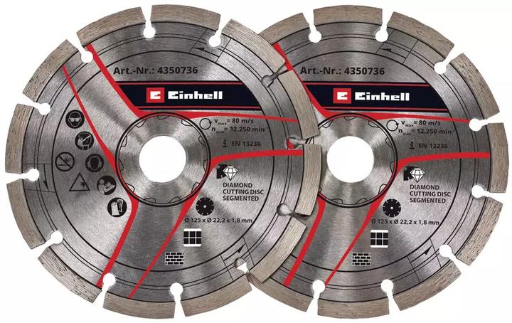 Produktbild Einhell Einh Mauernutfr?sen-Zub. Dia.-Trennscheibe 125mm 4350736