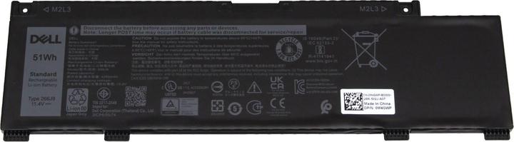 Actual product image Dell 0266J9 (3 cubicles, 4254 mAh)
