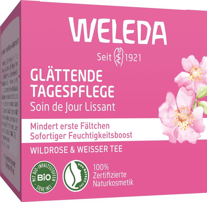 Image du produit Weleda Glättende Tagespflege (40 ml, Crème de jour, Jusqu'à SPF 10)