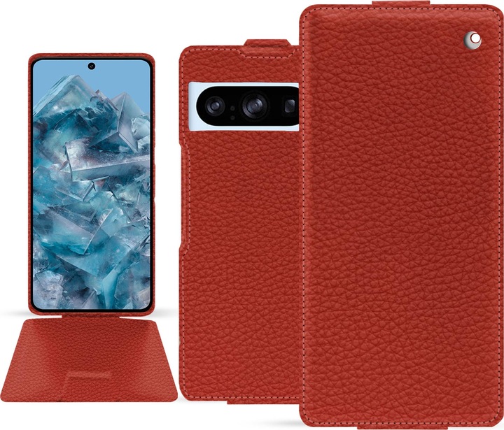 Actual product image Noreve Vertical leather shell (Google Pixel 8 Pro)