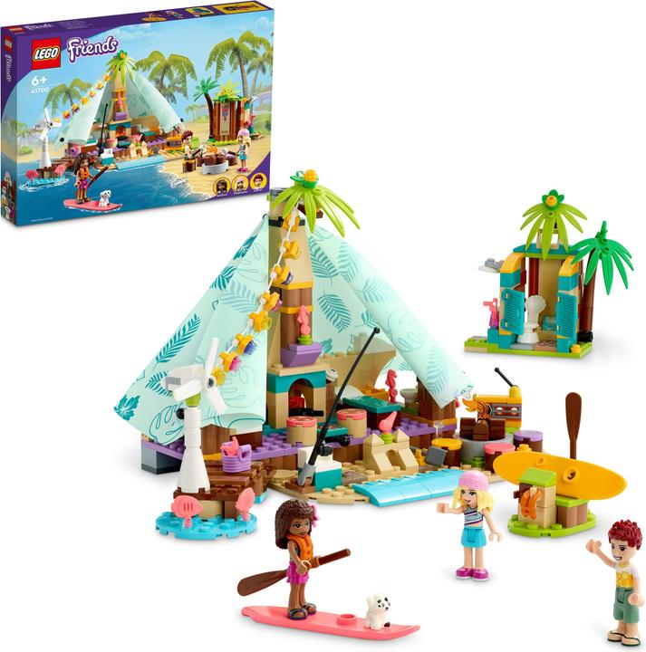 Actual product image LEGO Glamping on the beach (41700, LEGO Friends)