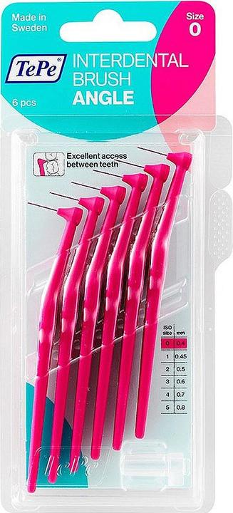 Produktbild TePe Interdentalbürsten Angle ISO 0 (6 x, 0.40 mm)
