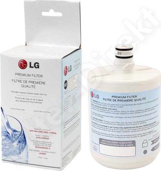 Actual product image LG Refrigerator water filter LT-500P, 5231JA2002A