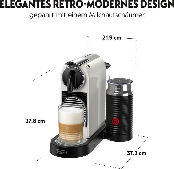 Image du produit De'Longhi Nespresso CitiZ & Milk (NESPRESSO Original)