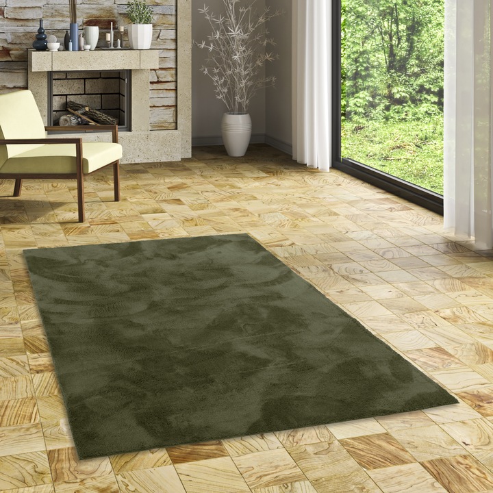 Produktbild Pergamon Luxus Super Soft Fellteppich Pearl (140x200 cm)