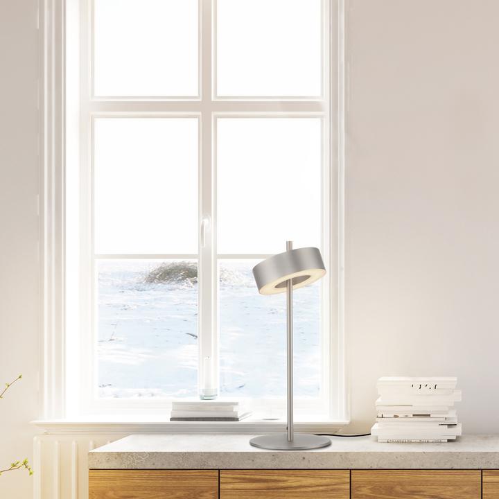 Actual product image Paul Neuhaus LED Tischleuchte Q-Rotate Works with Alexa, APP, Fernbedienung (850 lm)