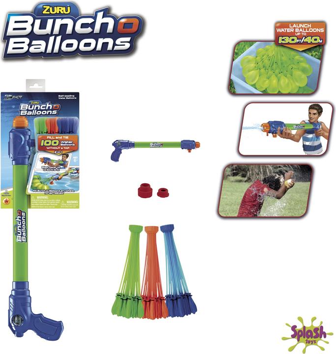Actual product image Zuru Bunch O Balloons - Blaster with 100 balloons (Tank Integrated)
