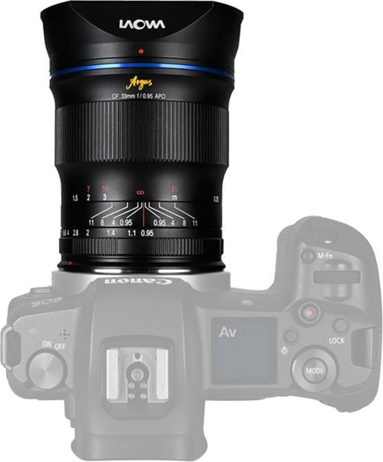 Produktbild Venus Optic Argus 33 mm F/0.95 CF APO (Canon RF, APS-C / DX)